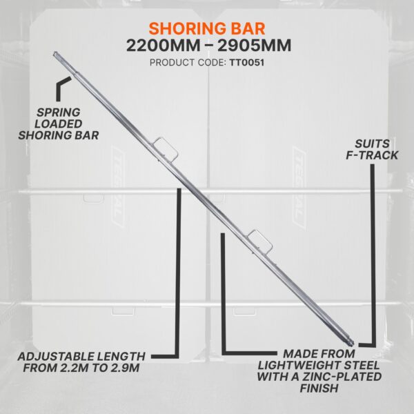 Shoring Bar 2200mm - 2905mm - Image 2