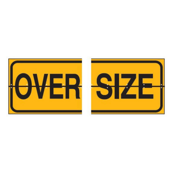 Oversize 2 piece hinged