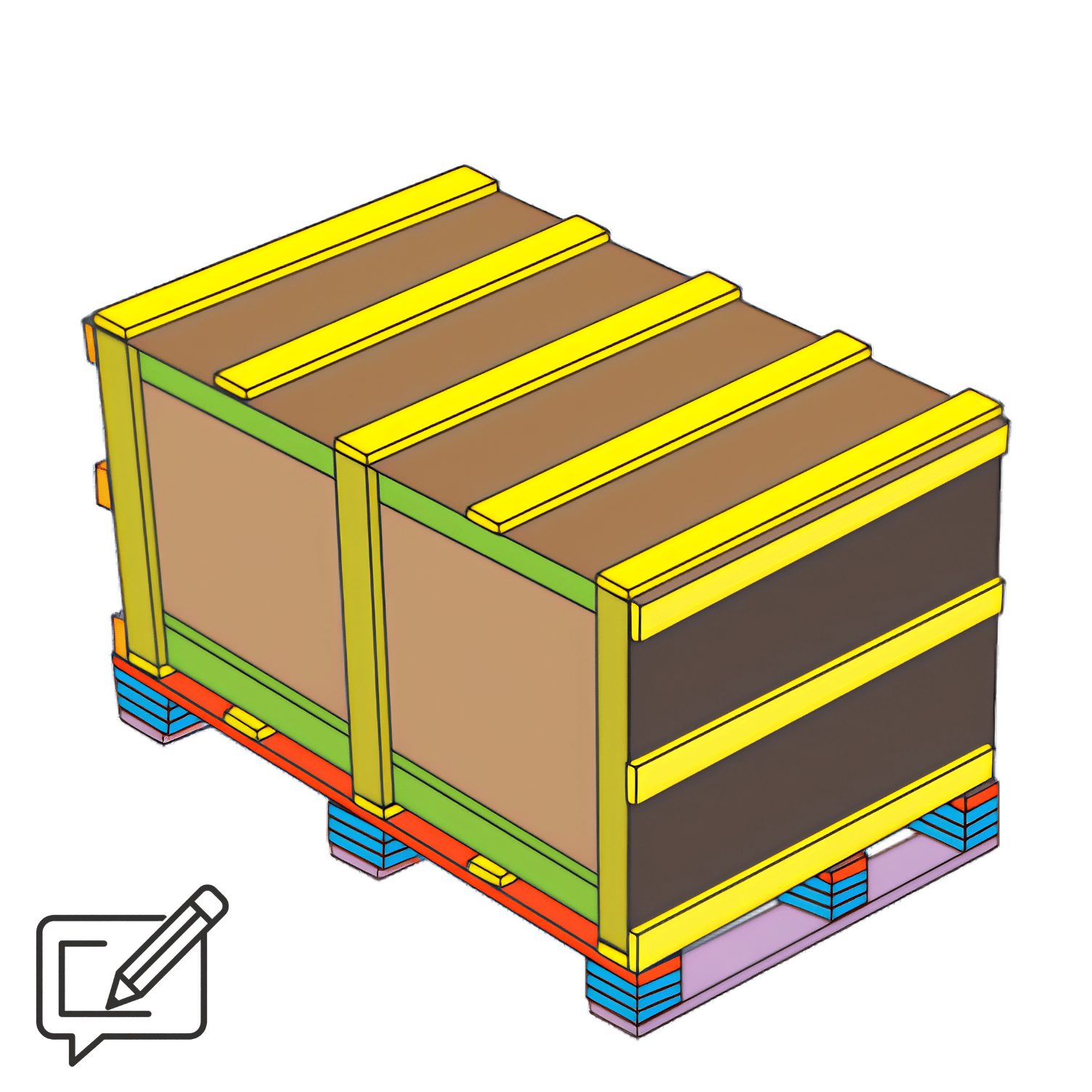 Custom timber crate design showing consultative crate design expertise