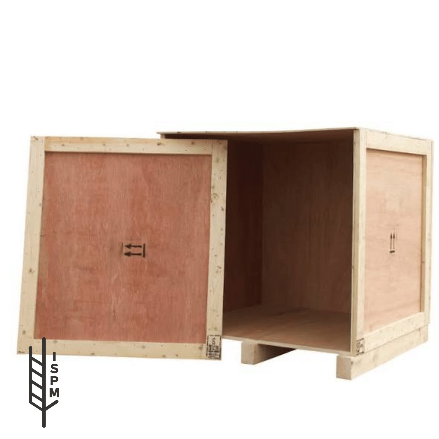 ISPM15 timber export crate for international freight and shipping