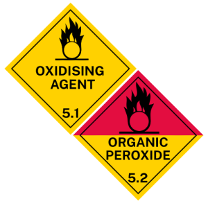 Dangerous Goods Label - Class 5