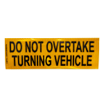 DNOTV Rear Marker Sticker 300 X 100mm