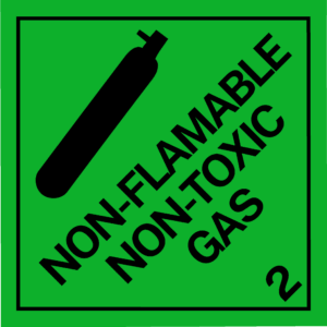 Dangerous Goods Label - Class 2.2 Non-Flammable Non-Toxic Gas