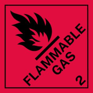 Polypropylene Dangerous Goods Placards - 250 x 250