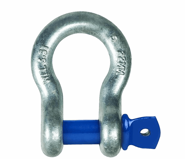 Grade S Shackle (Dee and Bow Type, Blue Screw Pin)
