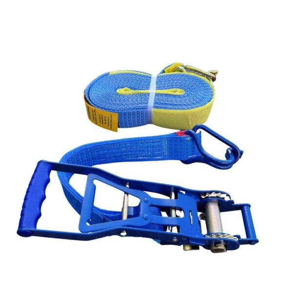 Ratchet Tie Down Long Handle Pulldown - 11m x 50mm x 2500kg 500 Tail - Image 2