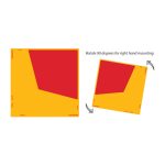 Rear Marker Plates Class 400 (Aluminum)
