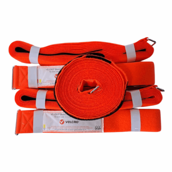 Velcro LogiStrap 5m x 50mm Fluro Orange - Image 4