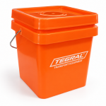 Orange Square Chain Bucket_U0502