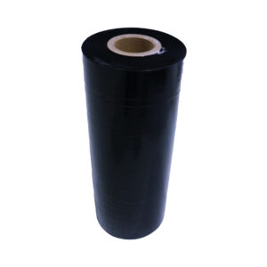 1200m x 500mm x 25um - Black Machine Wrap