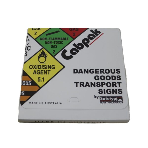 Dangerous Goods Sign Kit Cabpak - Image 4