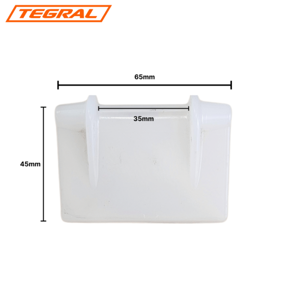 65mm x 45mm x 45mm Plastic Corners