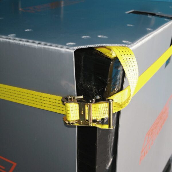 E Track Ratchet Tie Down Assembly 50mm x 4.5m x 750kg LC - Image 4