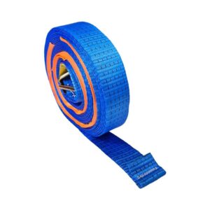 Colour-coded Winch Straps Tegral 9m Blue