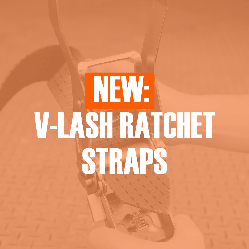 Tegral V-Lash Ratchet Straps: Colour-coded Ratchet Straps