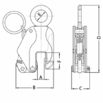 Vertical Plate Lifting Clamp