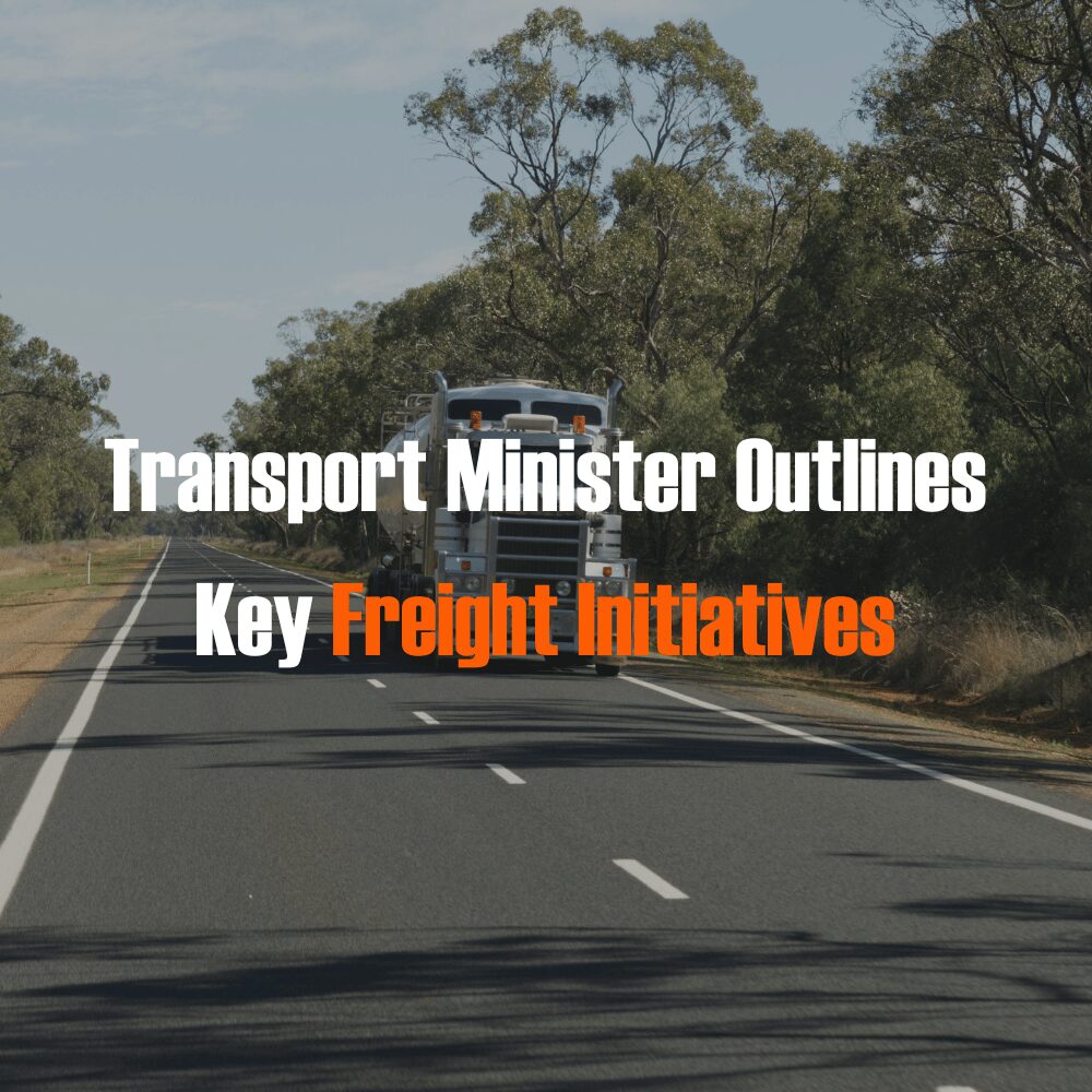 NSW Transport Minister Outlines Freight Reforms and Industry Support