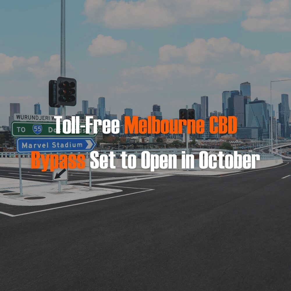 Toll-Free Melbourne CBD Bypass Set to Open in October