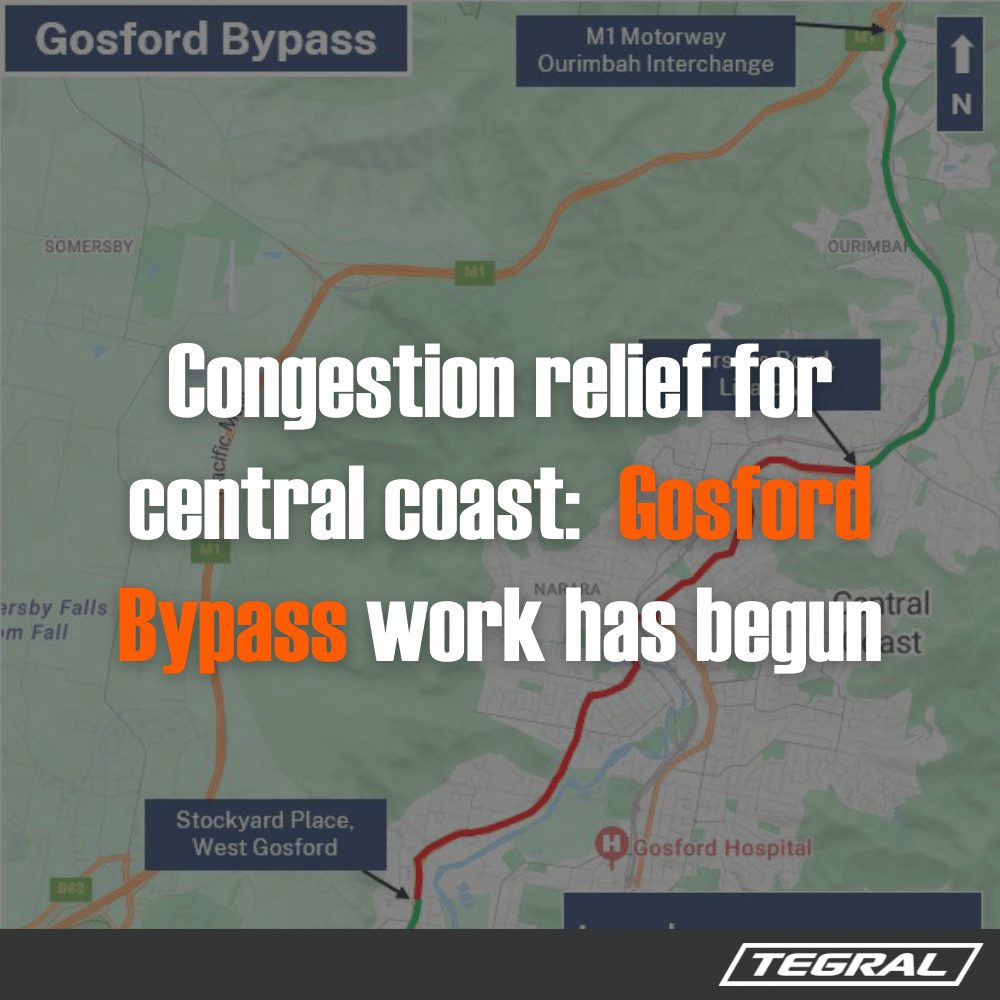 Congestion Relief Begins for the Central Coast: Gosford Bypass work begins