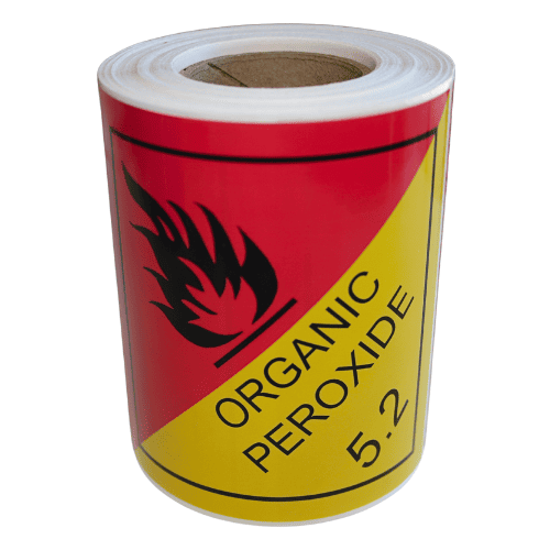 Dangerous Goods Roll - Class 5.2 Organic Peroxide