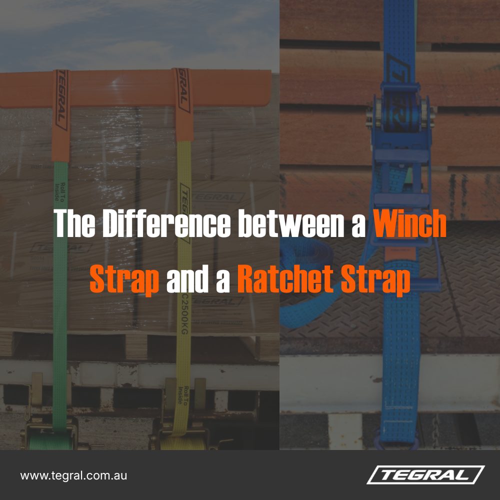 The Difference between a Winch Strap and a Ratchet Strap