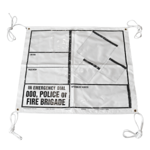 Sub Class Dangerous Goods Banner (EIP) - E0008 Passenger's Side
