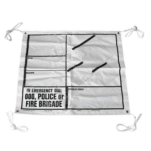 Sub Class Dangerous Goods Banner (EIP) - E0007 Passenger's Side