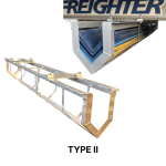 Frame style 11 per side capacity full trailer width holder