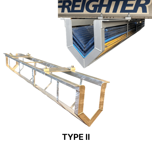 Frame style 11 per side capacity full trailer width holder