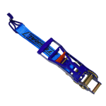 Ratchet Tie Down Long Handle Pulldown Tail 2500kg X 50mm