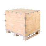 Custom Nail-Less Plywood Shipping Crates Flat-Pack Crate Boxes 1