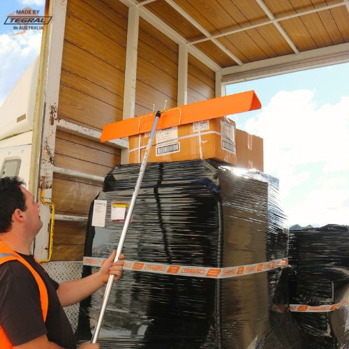 Tegral Pallet Angle Trident in action
